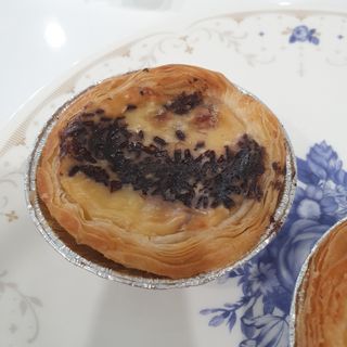 디앙뜨 포르투갈 에그타르트 오리지널 맛+패션후르츠+초콜릿타르트 맛 중 택1 — 5점을 준 리뷰어가 2021년 8월 올린 사용 사진