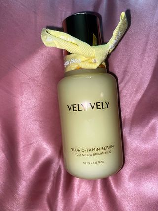 VELY VELY Yuja C-Tamin Serum — 5점을 준 리뷰어가 2021년 4월 올린 사용 사진