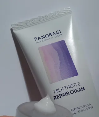바노바기 코스메틱 바노바기 밀크 씨슬 리페어 크림 50ml — 5점을 준 리뷰어가 2023년 4월 올린 사용 사진