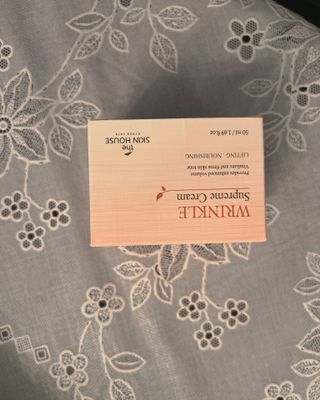[The Skin House] Wrinkle Supreme Cream — 4.5점을 준 리뷰어가 2022년 11월 올린 사용 사진