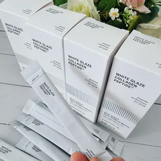 [닥터윤 더마스킨] 화이트 글레이즈 저분자 피쉬콜라겐 펩타이드 4세트 (60스틱) — 4점을 준 리뷰어가 2022년 8월 올린 사용 사진