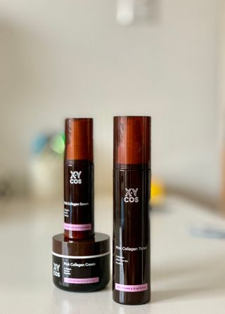 Pink Collagen Line [Toner, Serum, Cream] — 5점을 준 리뷰어가 2021년 9월 올린 사용 사진