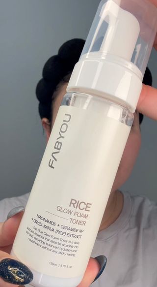 페브유 / FABYOU 광채피부 세트 라이스 마스크 클렌저 6.76 fl.oz + 라이스 글로우 폼 토너 5.07 fl.oz — 5점을 준 리뷰어가 2025년 1월 올린 사용 사진
