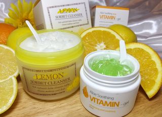 [THE SKIN HOUSE] Lemon Sorbet Cleanser, Aloe Soothing Vitamin Gel — 4점을 준 리뷰어가 2021년 12월 올린 사용 사진