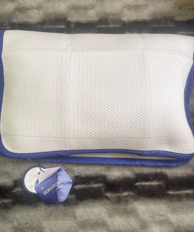 (Blue) dearNa Travel Pillowcase Easy-to-Attach Washable Pillow Cover for Skincare Protection 리뷰 사진