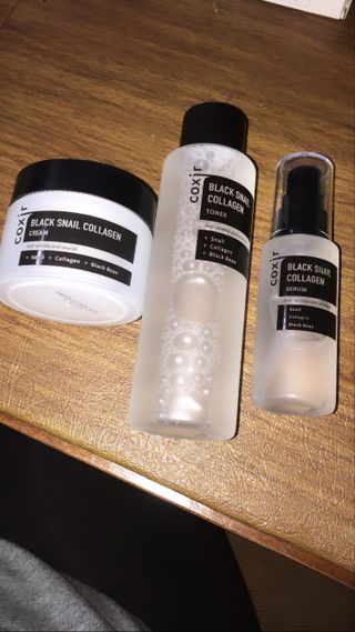 Black Snail Collagen Trio Set [Toner, Serum and Cream] — 5점을 준 리뷰어가 2021년 9월 올린 사용 사진