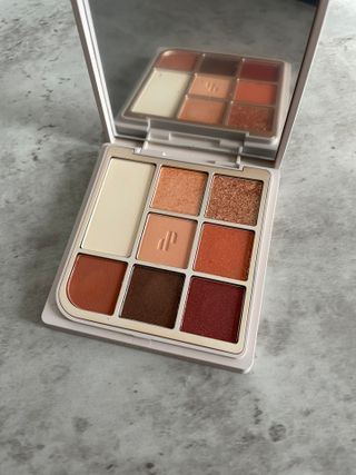 하트퍼센트 Heart Percent Dote on Mood Eye Palette VERMILION FACET — 5점을 준 리뷰어가 2021년 11월 올린 사용 사진