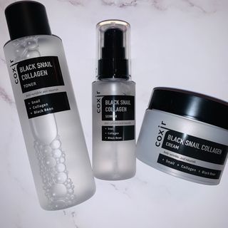 Black Snail Collagen Trio Set [Toner, Serum and Cream] — 4점을 준 리뷰어가 2021년 9월 올린 사용 사진