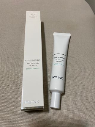 Re:NK 리엔케이 셀루미너스 안티폴루션 UV 크림 — 5점을 준 리뷰어가 2022년 1월 올린 사용 사진