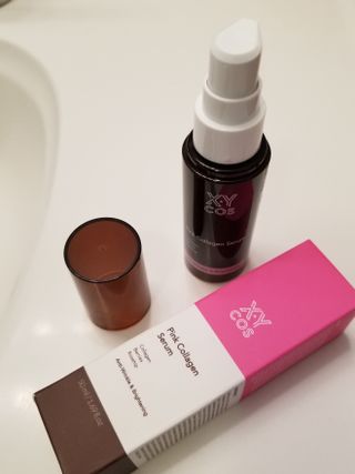 [Vegan] XYCOS Pink Collagen Serum — 5점을 준 리뷰어가 2022년 2월 올린 사용 사진