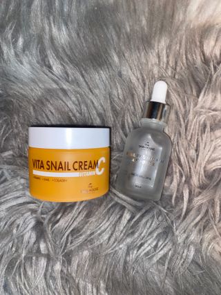 Vita Snail Cream + Hyaluronic 6000 ampoule — 4점을 준 리뷰어가 2021년 8월 올린 사용 사진