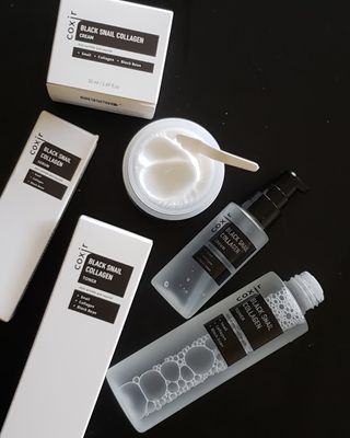 Black Snail Collagen Trio Set [Toner, Serum and Cream] — 5점을 준 리뷰어가 2021년 9월 올린 사용 사진
