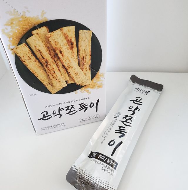자연공유 곤약 쫀드기 - 오리지널, 츄러스 리뷰 사진