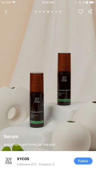 Cica Green Line [Toner, Serum, Cream] — 4.5점을 준 리뷰어가 2021년 9월 올린 사용 사진