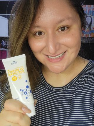 트리티스 US [TREATIS] UV Defence Sun Cream PA+++ / SPF50+ — 5점을 준 리뷰어가 2021년 2월 올린 사용 사진