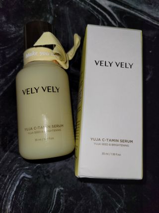 VELY VELY Yuja C-Tamin Serum — 5점을 준 리뷰어가 2021년 4월 올린 사용 사진