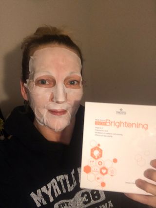 트리티스 [Treatis] Facial Sheet Mask — 5점을 준 리뷰어가 2021년 2월 올린 사용 사진