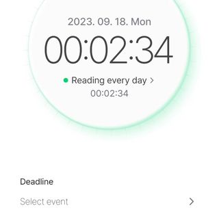 도트타이머 Metaverse time management app, Dote Timer ⏲️ 1 premium lifetime pass, 10 one-year subscriptions — 5점을 준 리뷰어가 2023년 9월 올린 사용 사진