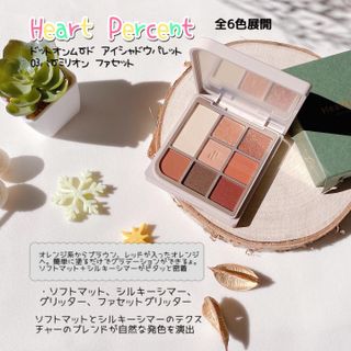 하트퍼센트 Heart Percent Dote on Mood Eye Palette VERMILION FACET — 5점을 준 리뷰어가 2021년 11월 올린 사용 사진