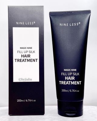 나인레스 매지나인 필 업 실크 트리트먼트 200ml 6.76 fl. 온스 유형에 남겨 — 5점을 준 리뷰어가 2022년 1월 올린 사용 사진