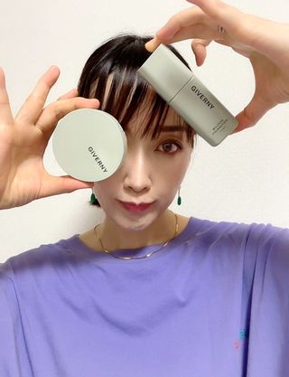 지베르니 밀착 커버 파운데이션 30ml + 밀착 커버 쿠션 본 제품 — 5점을 준 리뷰어가 2023년 9월 올린 사용 사진