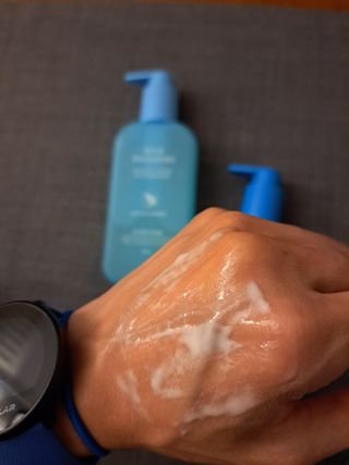 TS 블루에디션(샴푸200ml+바디워시200ml SET) — 4.5점을 준 리뷰어가 2023년 7월 올린 사용 사진