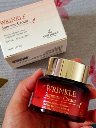 [The Skin House] Wrinkle Supreme Cream — 5점을 준 리뷰어가 2023년 1월 올린 사용 사진