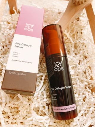 Pink Collagen Line [Toner, Serum, Cream] — 5점을 준 리뷰어가 2021년 10월 올린 사용 사진