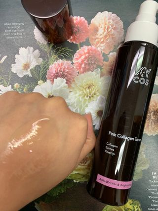 Pink Collagen Line [Toner, Serum, Cream] — 4점을 준 리뷰어가 2021년 10월 올린 사용 사진