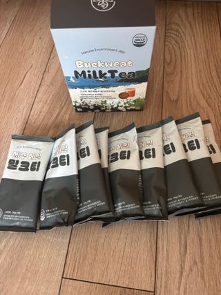 느랑풀 USA_ [neurangpul] JEJU BUCKWHEAT MILKTEA 30g*10 — 5점을 준 리뷰어가 2025년 7월 올린 사용 사진