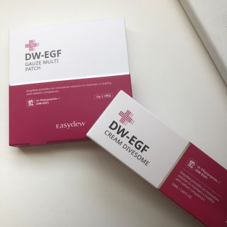 이지듀 이지 듀 DW-EGF 크림 다이브 솜 / 거즈 멀티 패치 — 4.5점을 준 리뷰어가 2021년 2월 올린 사용 사진