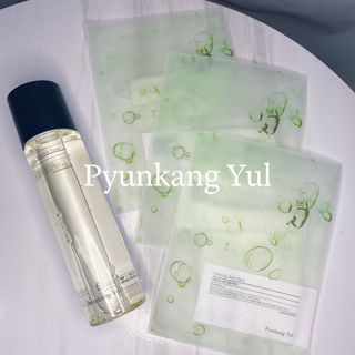 Pyunkang Yul 편강 율 진정 수분 강화 토너 150ml & 진정 마스크팩 10ea — 5점을 준 리뷰어가 2021년 8월 올린 사용 사진