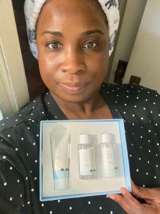 ROUND LAB 1025 DOKDO ON THE GO KIT — 5점을 준 리뷰어가 2021년 1월 올린 사용 사진