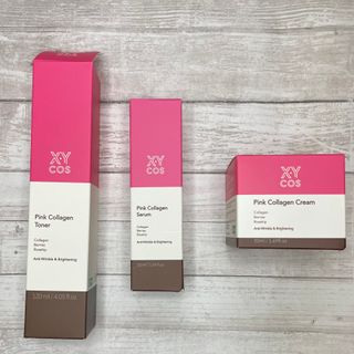Pink Collagen Line [Toner, Serum, Cream] — 4점을 준 리뷰어가 2021년 10월 올린 사용 사진