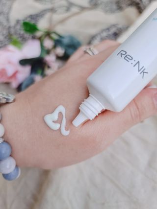 Re:NK 리엔케이 셀루미너스 안티폴루션 UV 크림 — 5점을 준 리뷰어가 2022년 1월 올린 사용 사진