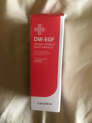 이지듀 이지 듀 DW-EGF 더블 시너지 모이스트 / 퍼밍 앰플 — 5점을 준 리뷰어가 2021년 3월 올린 사용 사진