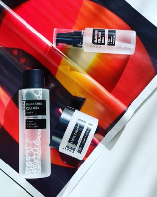 Black Snail Collagen Trio Set [Toner, Serum and Cream] — 3.5점을 준 리뷰어가 2021년 8월 올린 사용 사진