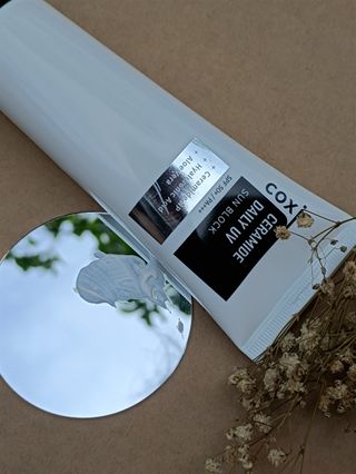 [Coxir] Ceramide Daily UV Sun Block — 3.5점을 준 리뷰어가 2022년 7월 올린 사용 사진
