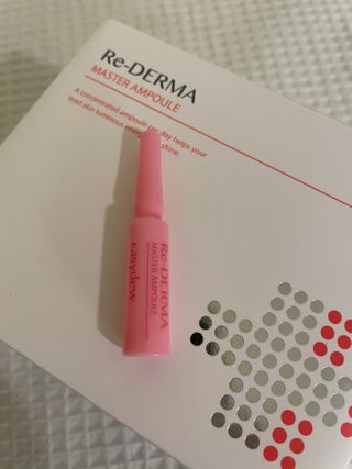이지듀 리더마 마스터 앰플 1ml x 20 바이알 — 4점을 준 리뷰어가 2021년 2월 올린 사용 사진