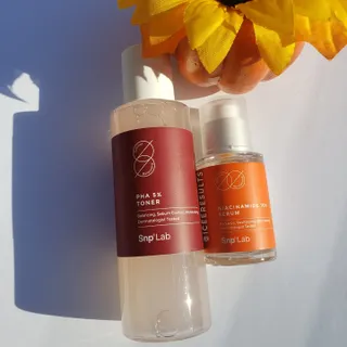 SNP LAB PHA  5 토너 150ml + 나이아신아마이드 10 세럼 32ml 세트 — 5점을 준 리뷰어가 2021년 9월 올린 사용 사진