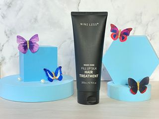 나인레스 매지나인 필 업 실크 트리트먼트 200ml 6.76 fl. 온스 유형에 남겨 — 5점을 준 리뷰어가 2022년 1월 올린 사용 사진