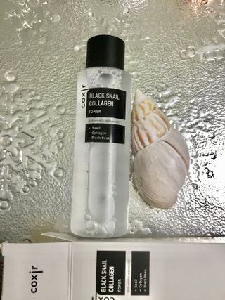 [Coxir] Black Snail Collagen Toner — 5점을 준 리뷰어가 2021년 12월 올린 사용 사진