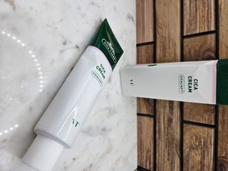 시카 클리어 스팟 패치(10mm 18ea &amp; 12mm 30ea) &amp; 데일리 수딩 마스크 &amp; CICA 크림100ml — 5점을 준 리뷰어가 2023년 7월 올린 사용 사진