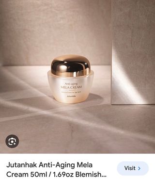 Jutanhak 안티에이징 멜라 크림 50ml / 1.69oz 잡티 &amp; 다크 스팟 케어 하이드레이팅 크림 — 1점을 준 리뷰어가 2023년 11월 올린 사용 사진