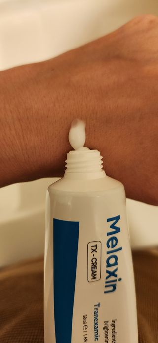 Melaxin 멜락신 TX 크림 50ml — 5점을 준 리뷰어가 2023년 5월 올린 사용 사진