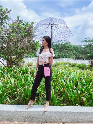 [캔마트]Perfect Pants40verSummer 면 MA05137 Ivory / Black A 쇼트 타입 / B 롱 타입 — 4.5점을 준 리뷰어가 2021년 8월 올린 사용 사진