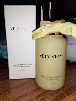 VELY VELY Yuja C-Tamin Serum — 5점을 준 리뷰어가 2021년 3월 올린 사용 사진
