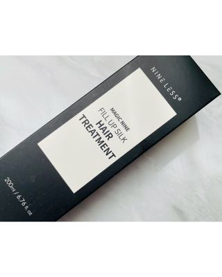 나인레스 매지나인 필 업 실크 트리트먼트 200ml 6.76 fl. 온스 유형에 남겨 — 4점을 준 리뷰어가 2022년 4월 올린 사용 사진