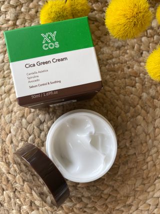 Cica Green Line [Toner, Serum, Cream] — 4.5점을 준 리뷰어가 2021년 9월 올린 사용 사진