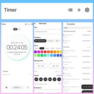 도트타이머 Metaverse time management app, Dote Timer ⏲️ 1 premium lifetime pass, 10 one-year subscriptions — 5점을 준 리뷰어가 2023년 9월 올린 사용 사진